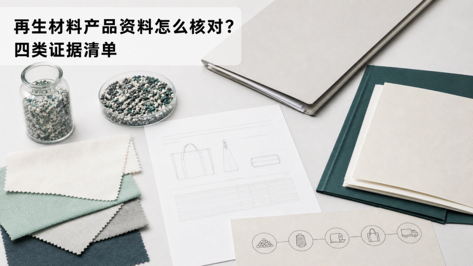 再生材料产品资料怎么核对：先把四类证据对上