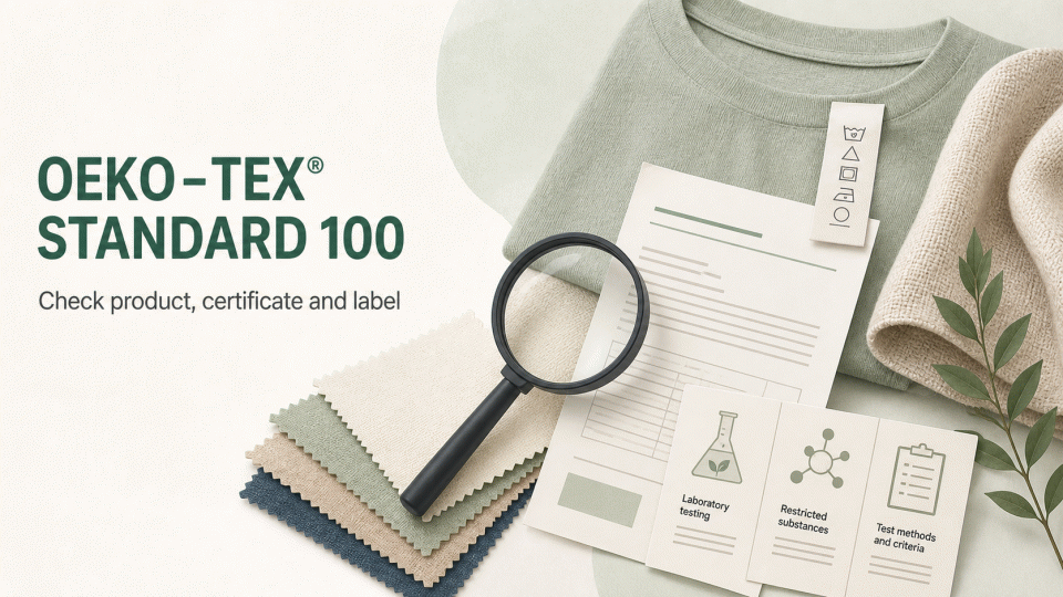 How to Check an OEKO-TEX® STANDARD 100 Certificate: Scope, Number and Label Claims