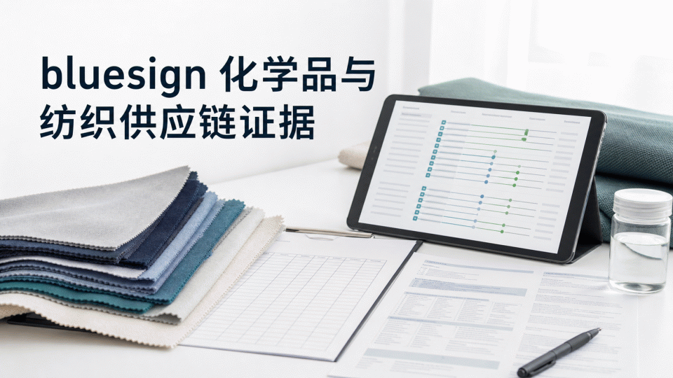 bluesign 纺织化学品与供应链证据怎么核对