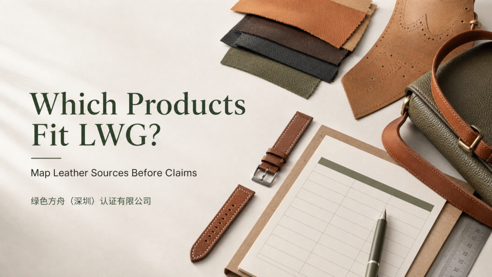 Which Products Fit LWG? Map Leather Sources Before Writing Claims