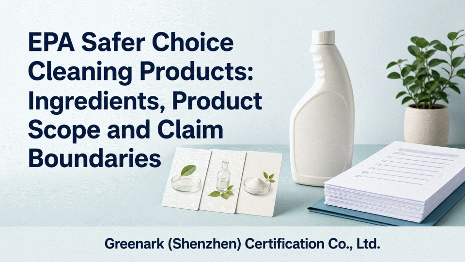 EPA Safer Choice Cleaning Products: Ingredients, Product Scope and Claim Boundaries