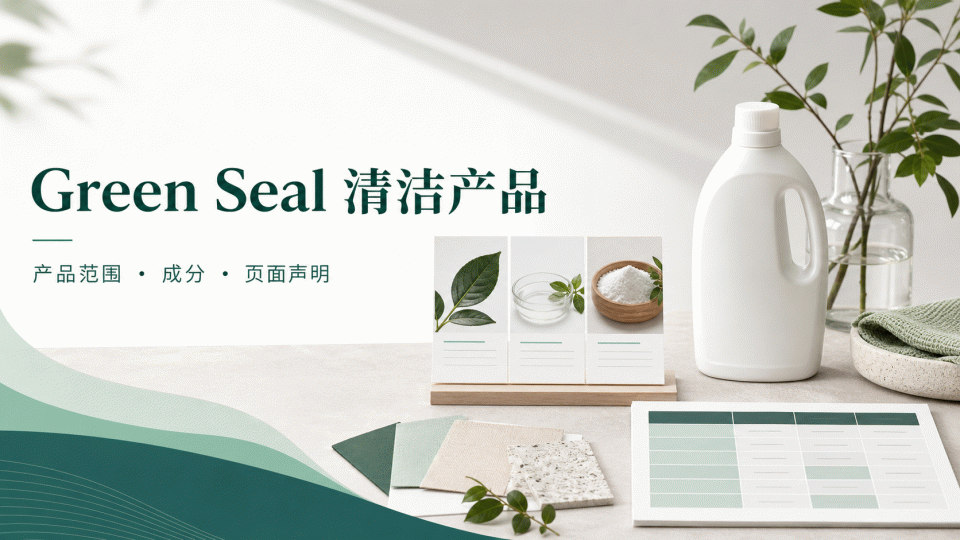 Green Seal清洁产品：先核对标准范围，再写页面声明