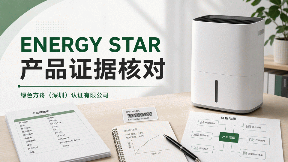 ENERGY STAR 产品证据核对：按型号、规格与页面表述建立记录