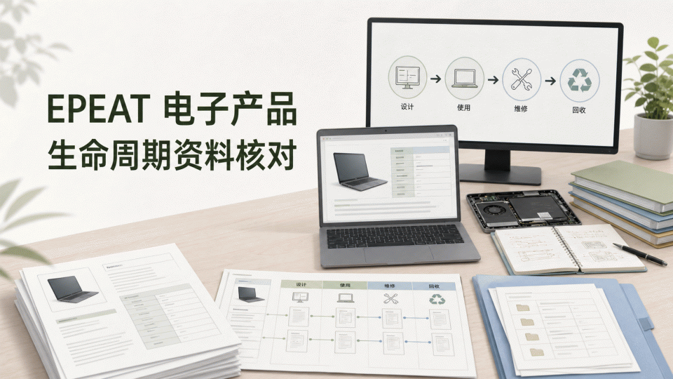 EPEAT 电子产品全生命周期声明怎么核对：从产品注册到页面表达