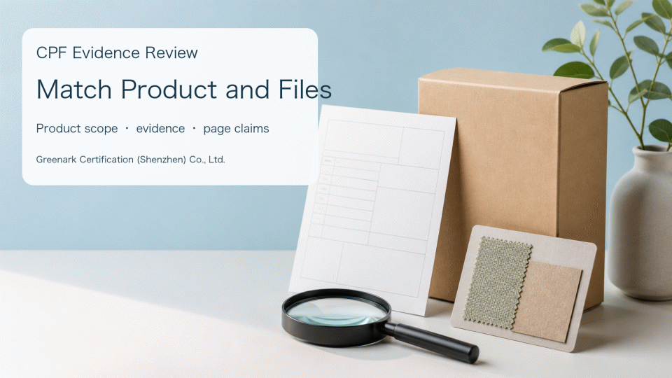 Amazon CPF Evidence Review: Match Products, Files and Page Claims