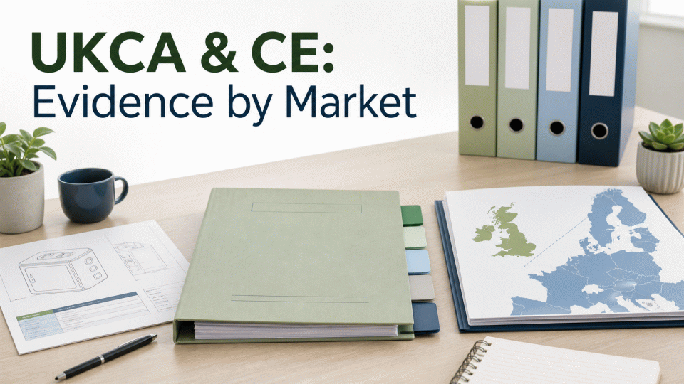 UKCA and CE: Organise Evidence by Market and Product