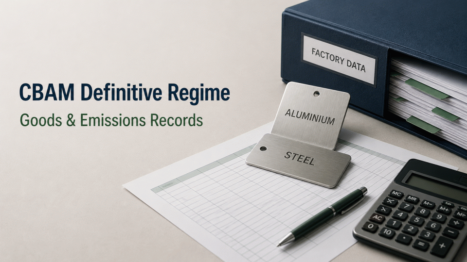 EU CBAM Definitive Regime: A Record Checklist for Imports and Embedded Emissions