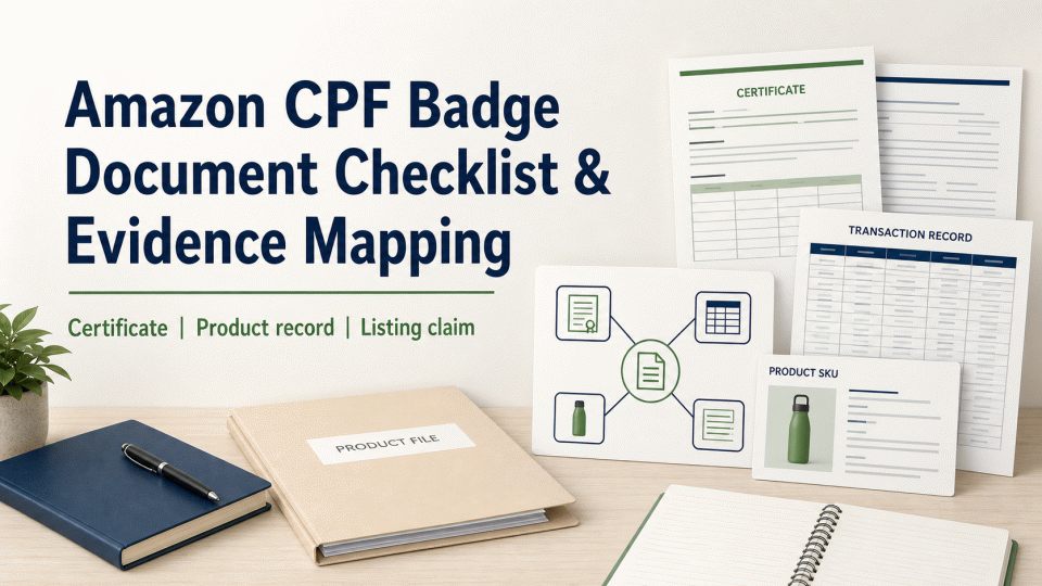 Amazon Climate Pledge Friendly (CPF): Document Checklist and Evidence Mapping