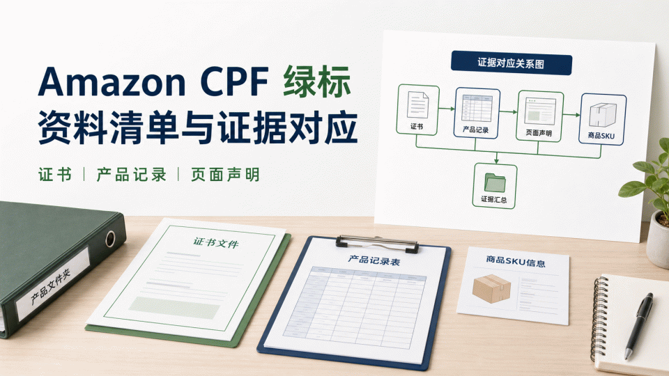 Amazon Climate Pledge Friendly（CPF）：资料清单与证据对应