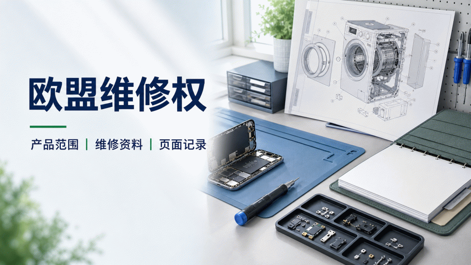欧盟维修权：产品范围、维修资料与页面记录核对