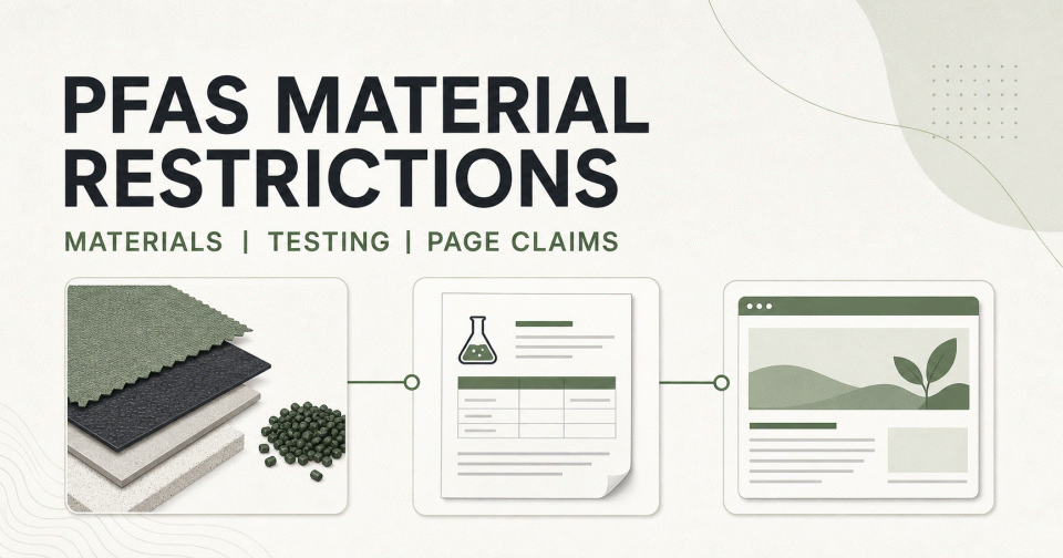 How to Review PFAS Material Restrictions: Product Scope, Test Evidence, and Page-Claim Boundaries