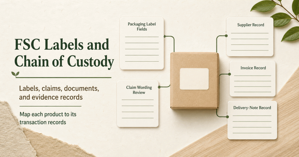 FSC Labels and Chain of Custody: Packaging Records Checklist