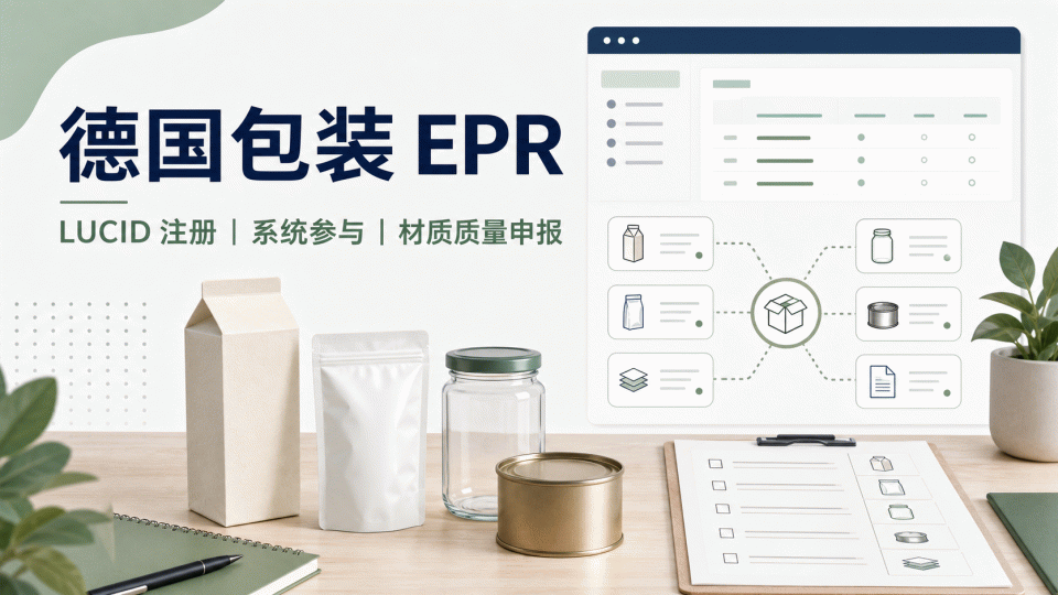 德国包装 EPR：LUCID 注册、系统参与与资料台账