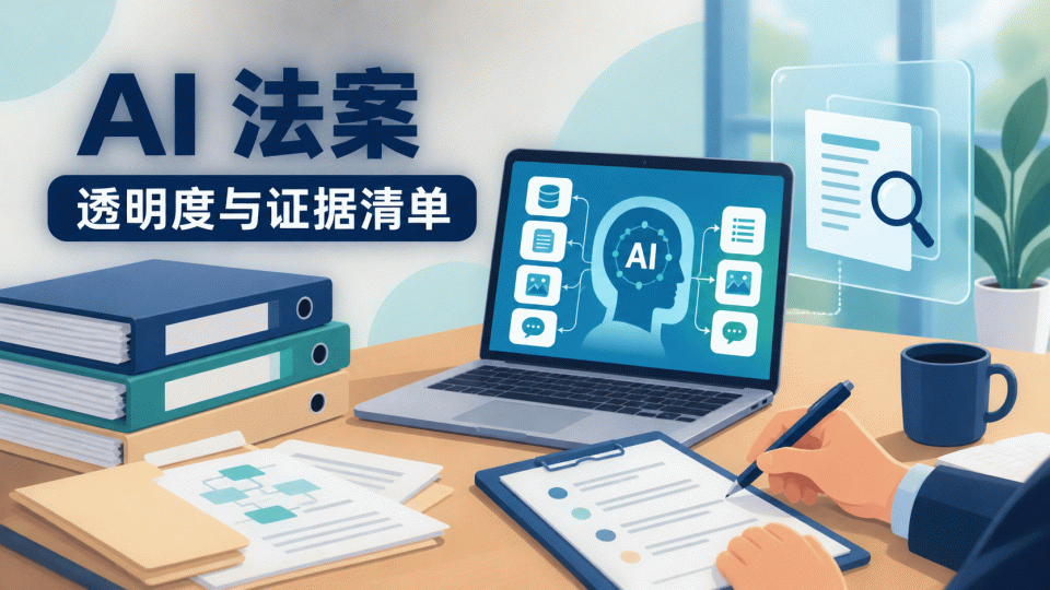 欧盟 AI 法案资料清单：先按角色和系统边界建立证据链