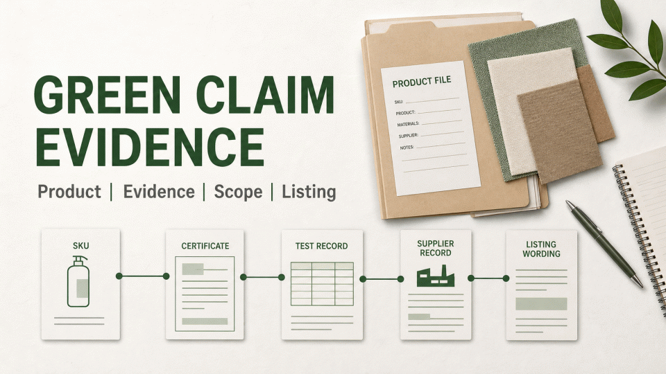 How to Verify a Green Claim: Link Every Statement to Product Evidence