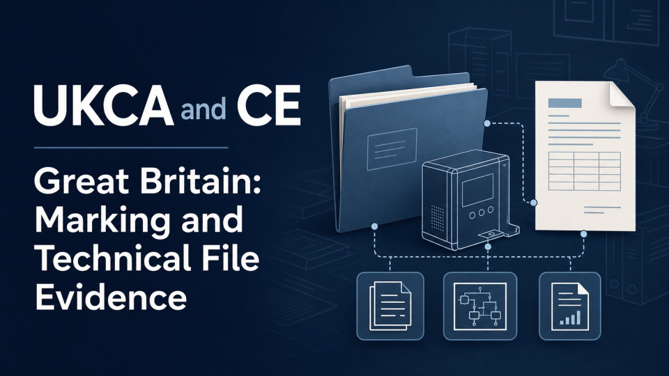 UKCA and CE: Product Marking and Technical File Evidence