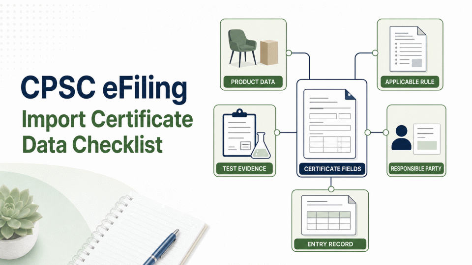 CPSC eFiling: How to Check Import Certificate Data