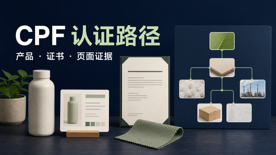 Amazon Climate Pledge Friendly（CPF）认证路径怎么选：产品、证书与页面证据清单