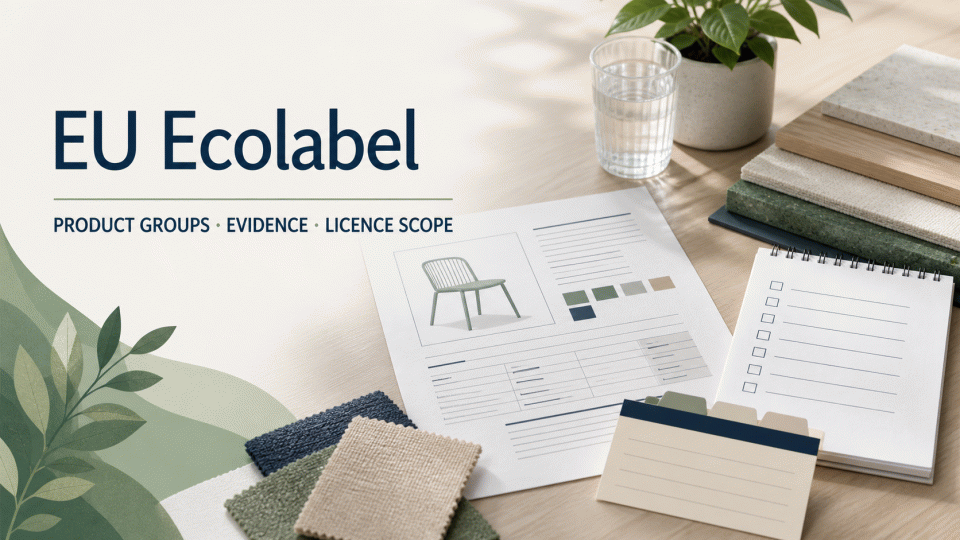 EU Ecolabel: Product Groups, Application Evidence and Page Wording