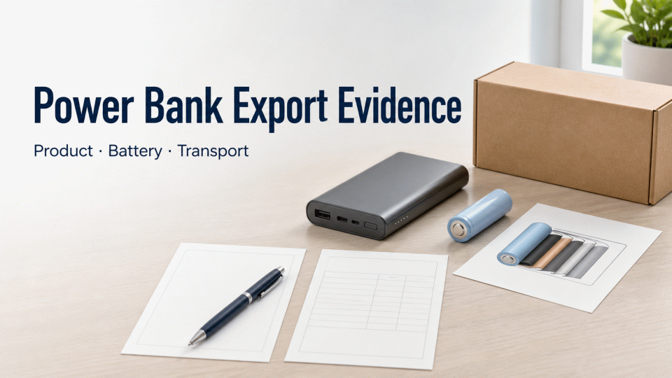 Power Bank Exports to the US and EU: How to Map Product, Battery and Transport Evidence