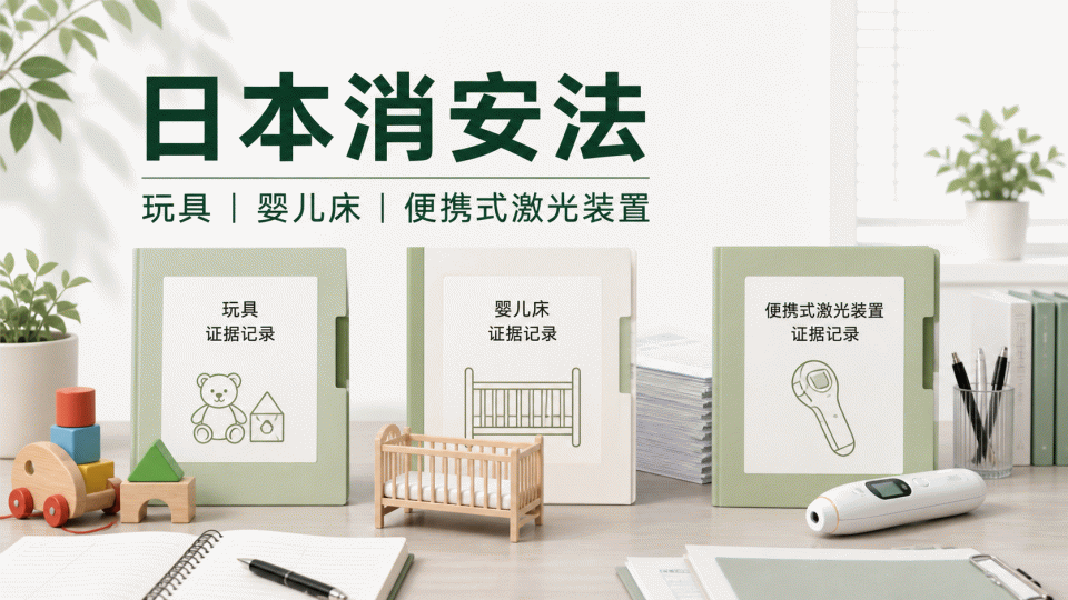日本消安法资料怎么对应：乳幼儿玩具、乳幼儿用床与便携式激光装置