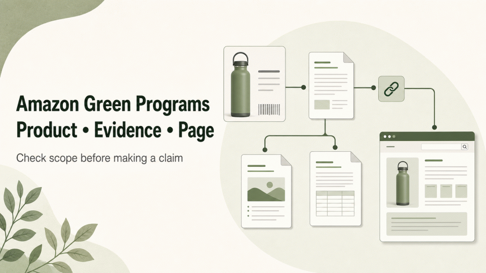 Are Amazon Green Programs Worth It? Match the Product, Evidence, and Page Claim