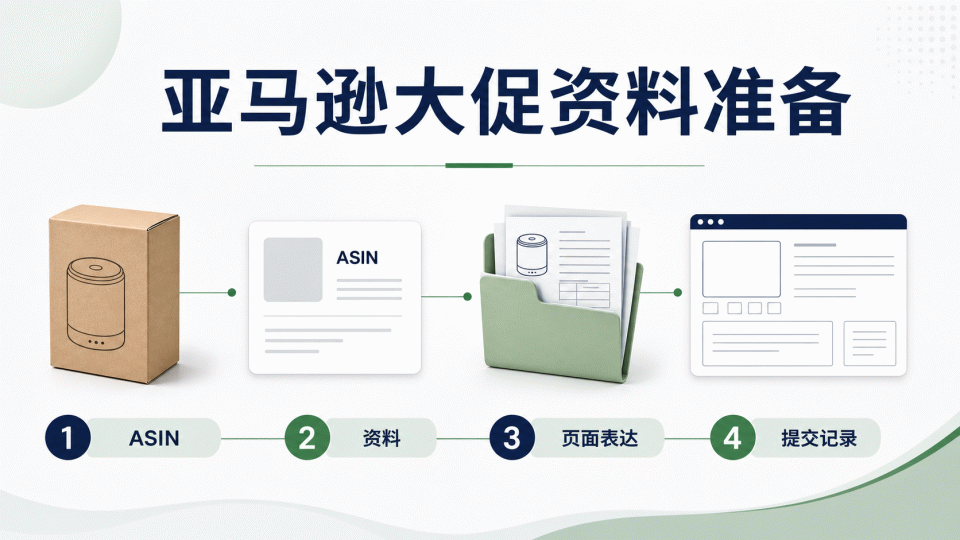 亚马逊大促资料准备：ASIN、证据文件与页面表达