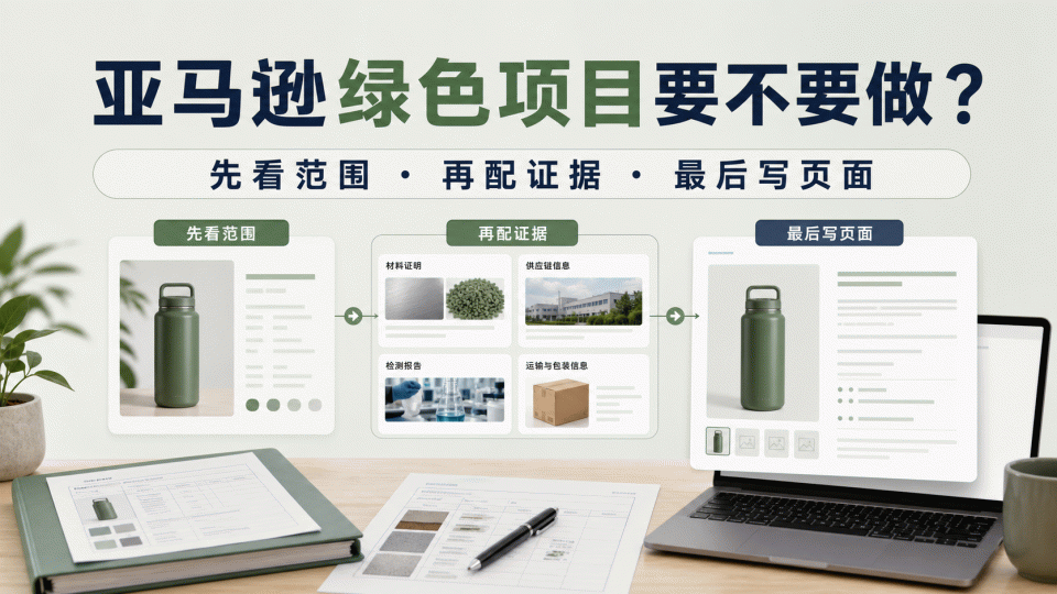 亚马逊绿色项目要不要做？先用证据和页面表达判断