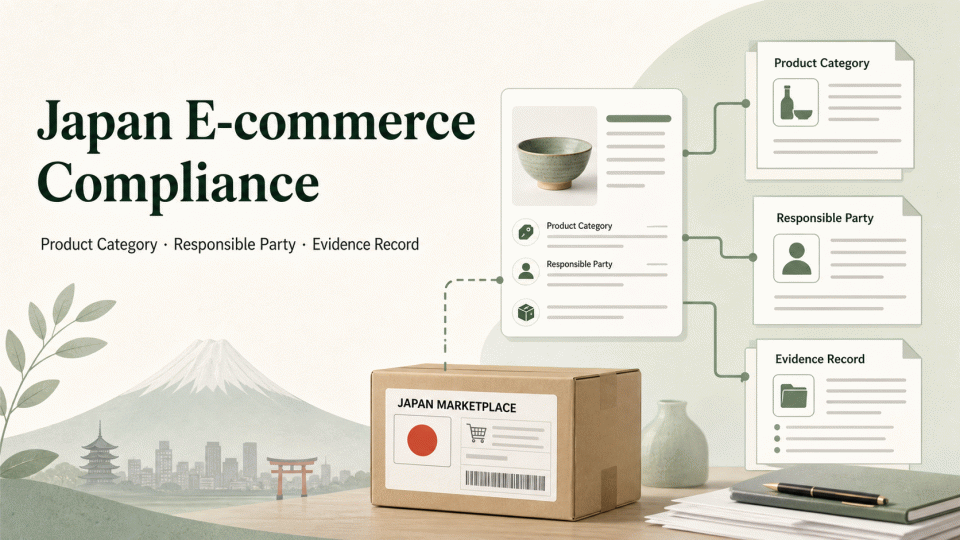 Japan E-commerce Compliance: Build a Product Evidence Map by Category