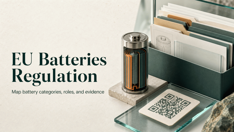 EU Batteries Regulation: How to Map Battery Evidence