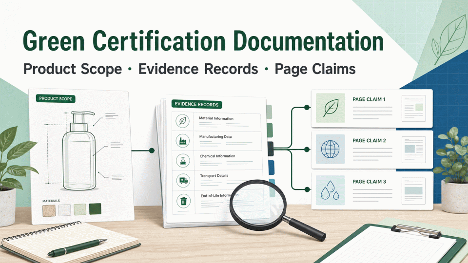 Green Certification Documentation: A Product-to-Claim Review Checklist