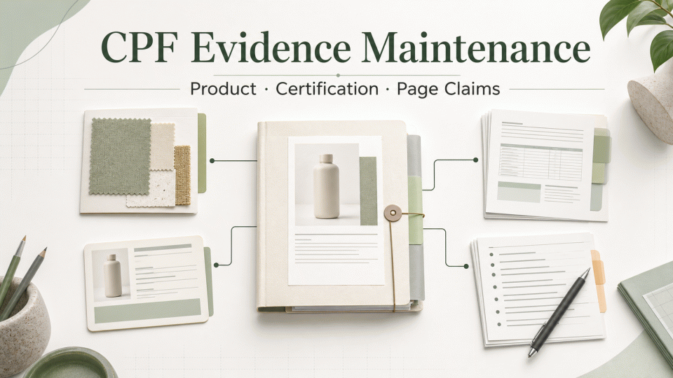 Maintaining Climate Pledge Friendly Evidence: Linking Products, Certifications, and Page Claims