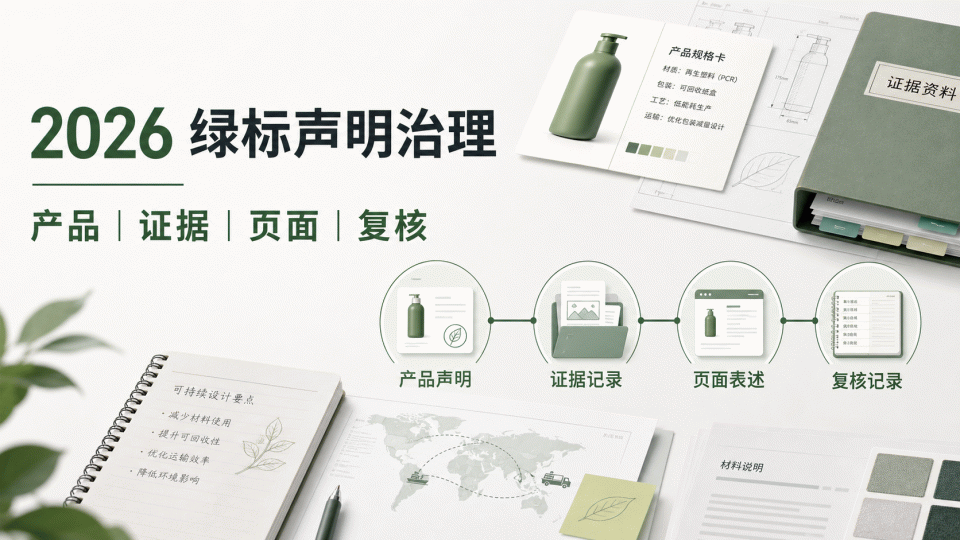 2026 绿标声明治理：产品、证据、页面与复核记录