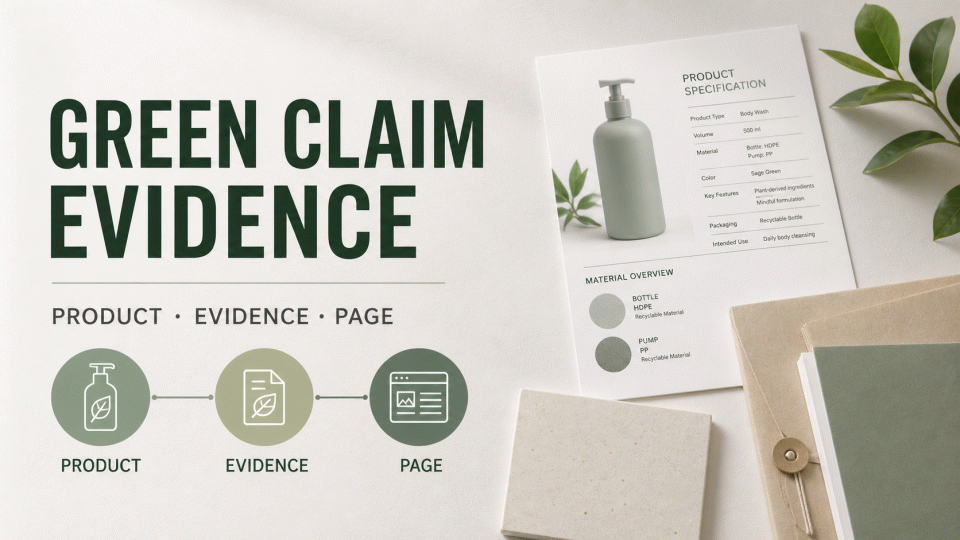 How to Organize Green Claim Evidence for Cross-Border E-Commerce
