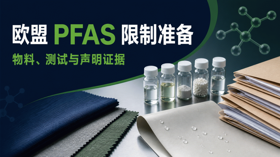 欧盟 PFAS 限制准备：物料、测试与声明证据怎么核对
