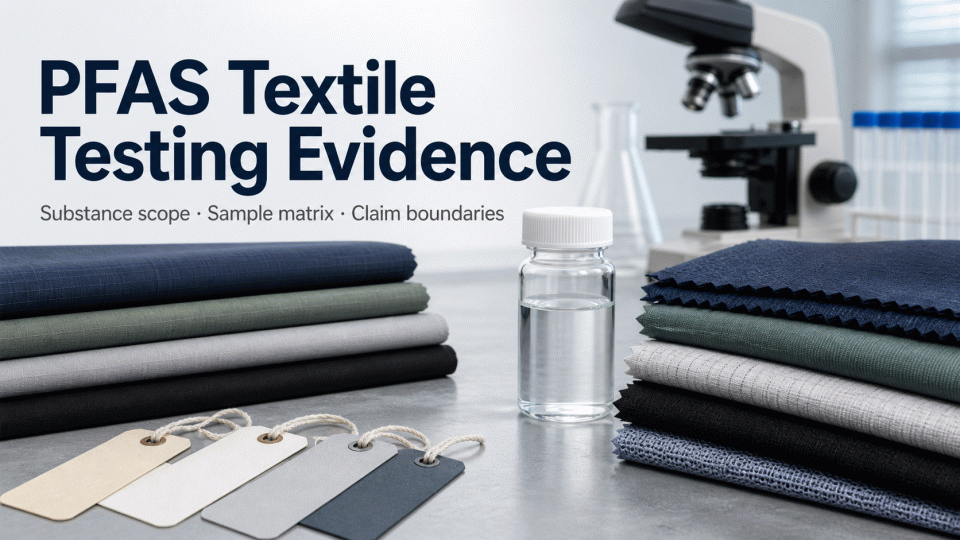 How to Review PFAS Textile Testing Evidence: Align the Substance Scope, Sample Matrix and Claim