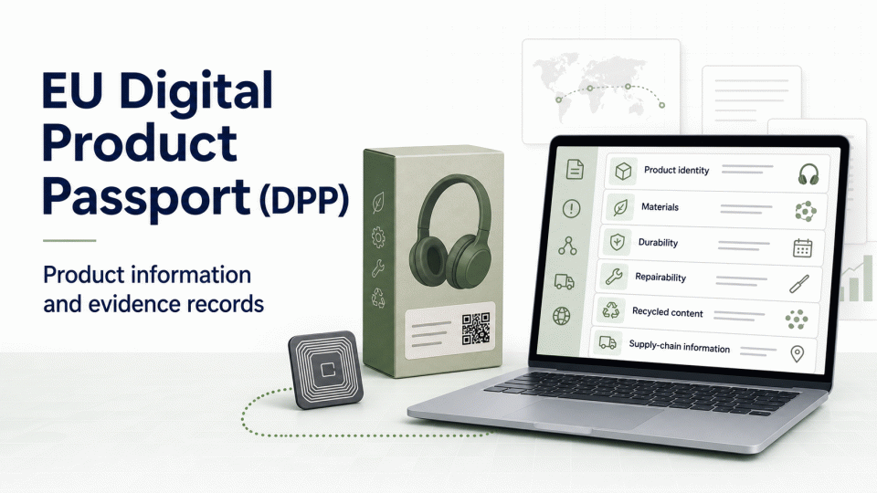EU Digital Product Passport (DPP): Preparing Product Information and Evidence Records