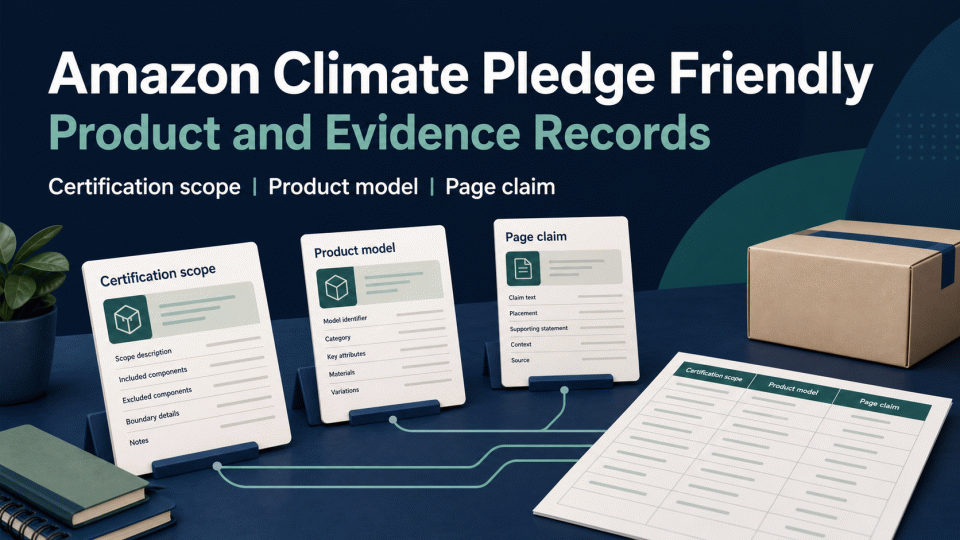 Amazon Climate Pledge Friendly: How to Check Product and Evidence Records