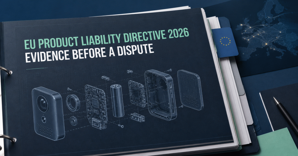 EU Product Liability Directive 2026: evidence preparation for cross-border sellers