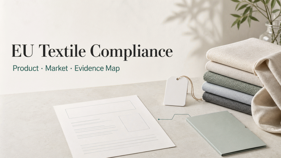 EU Textile Compliance: Aligning Product, Market, and Evidence