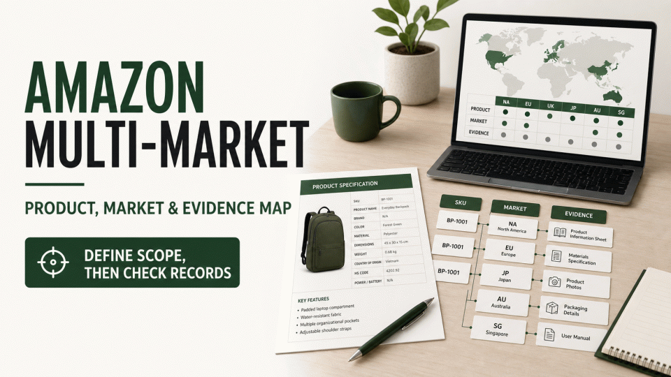 Amazon Multi-Market Compliance: A Product, Market, and Evidence Map