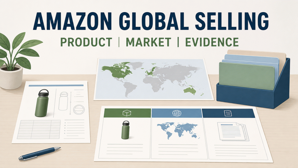 Amazon Global Selling: Align Product, Market, and Evidence Before Listing