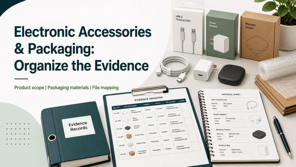 Electronic Accessories and Packaging: How to Organize Environmental Evidence