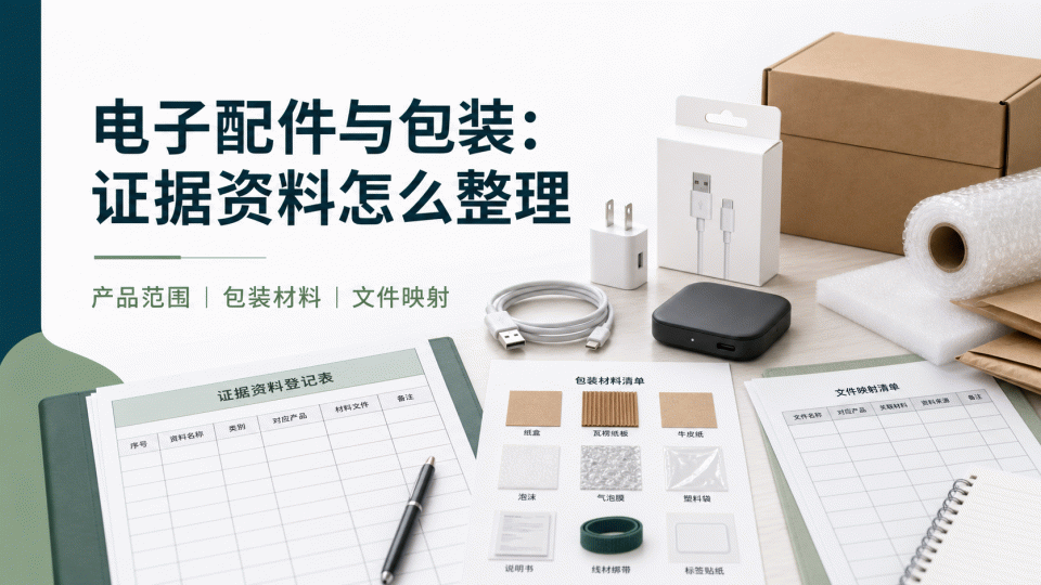 电子配件与包装：环保声明的证据资料怎么整理