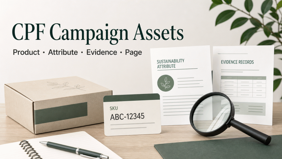 CPF Campaign Assets: Connect Product Facts to Evidence