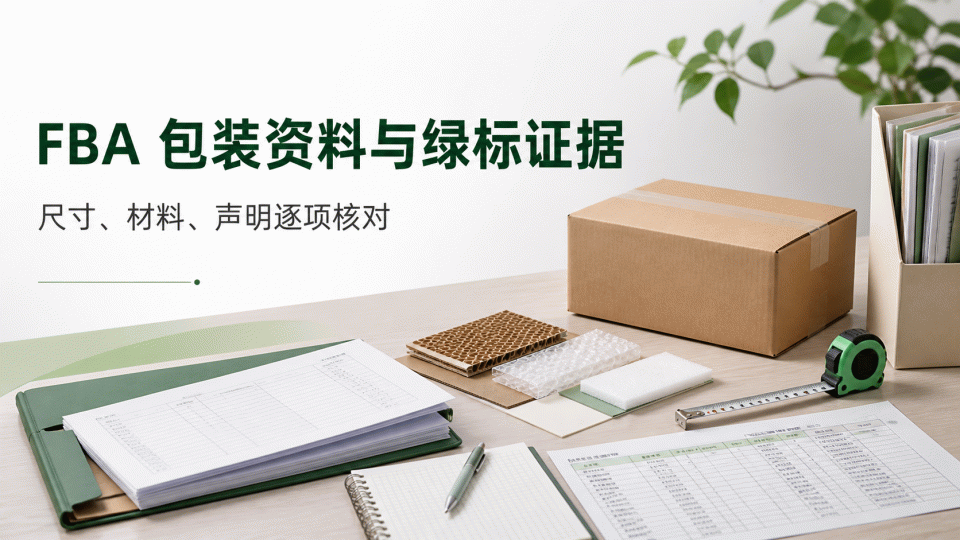 FBA 包装效率与绿标证据：包装资料怎么整理