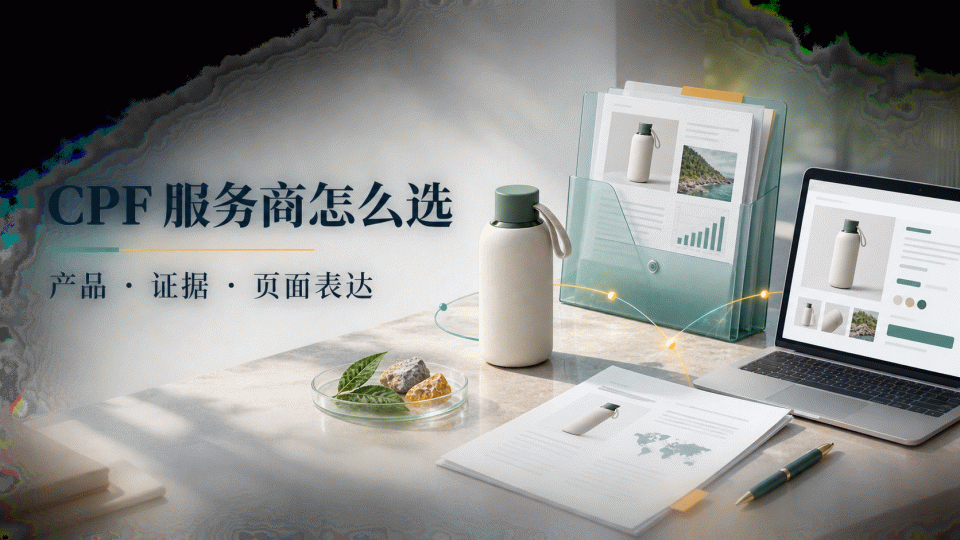 CPF 服务商怎么选：产品、证据与页面表达