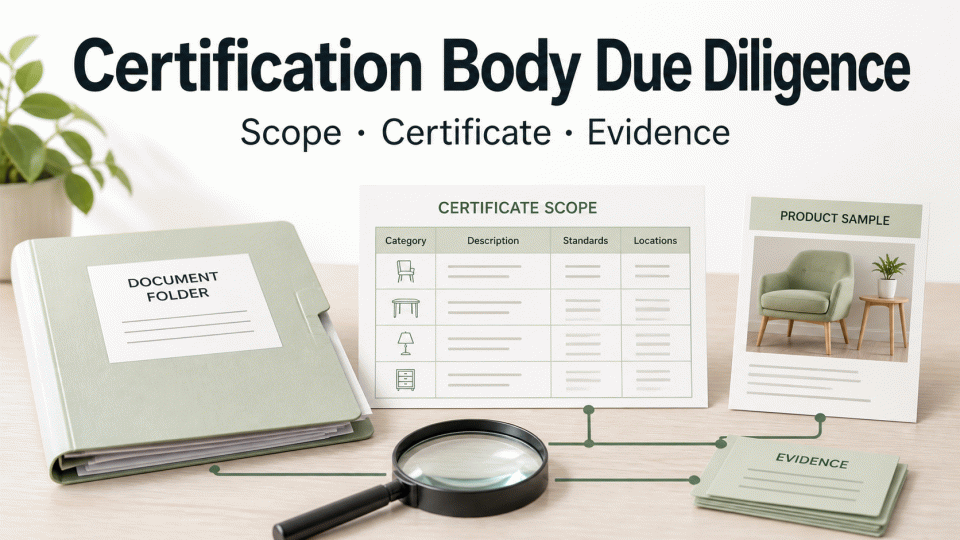 Certification Body Due Diligence: Check Scope Before Evidence