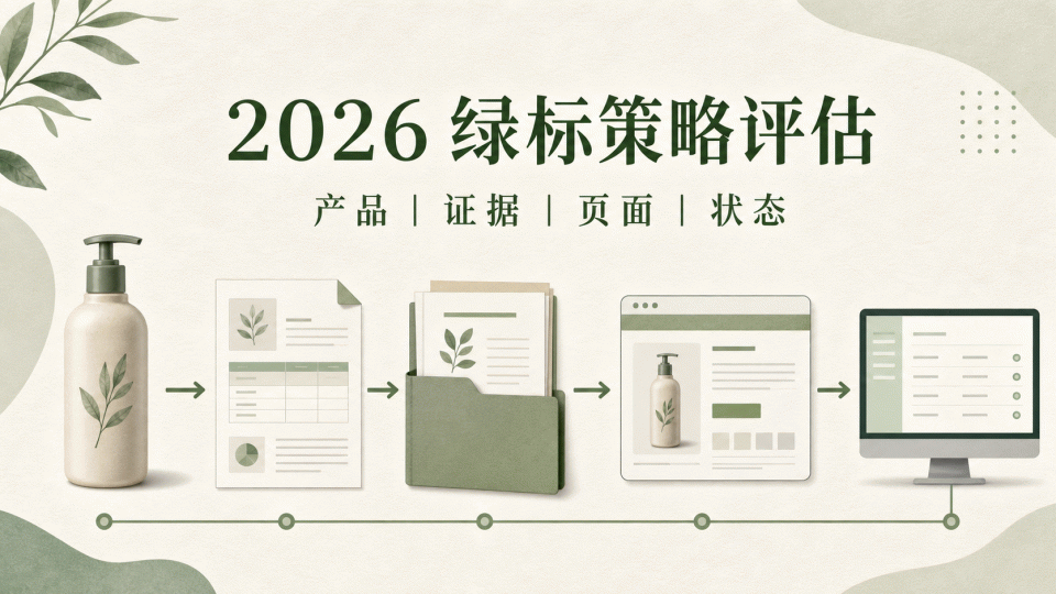 2026 绿标策略评估：把产品、证据与页面表达逐项对应