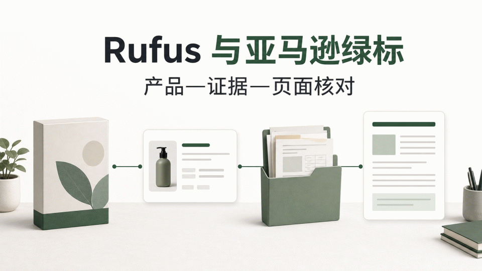 Rufus 与亚马逊绿标：把产品证据写成可核对的页面信息